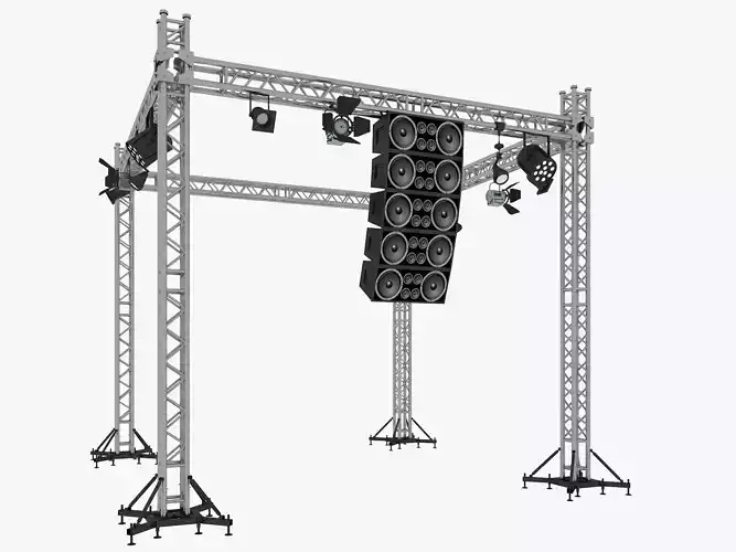 Light Truss 2 3D model