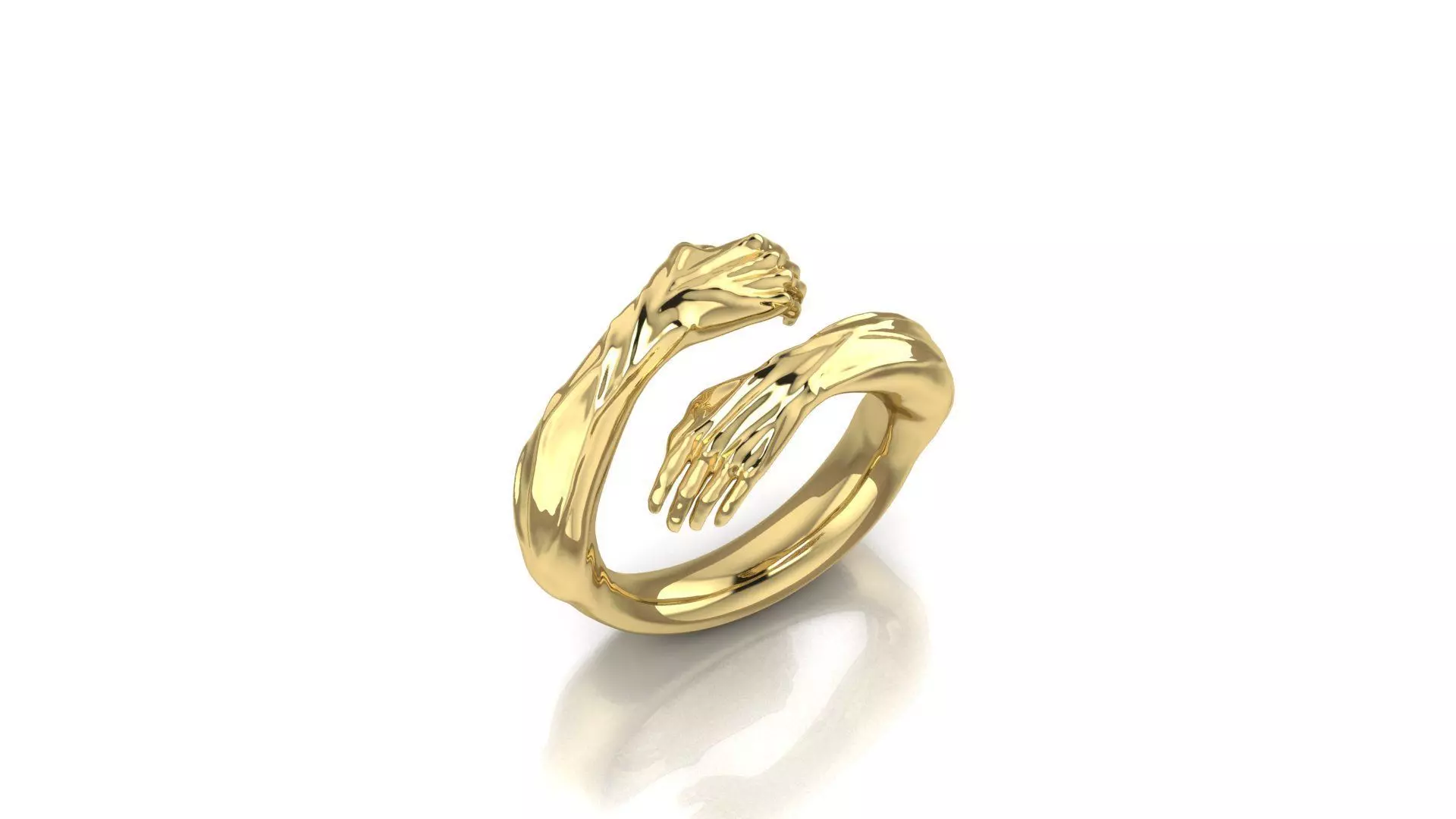 Ring hands 3D print model 3D print model_0