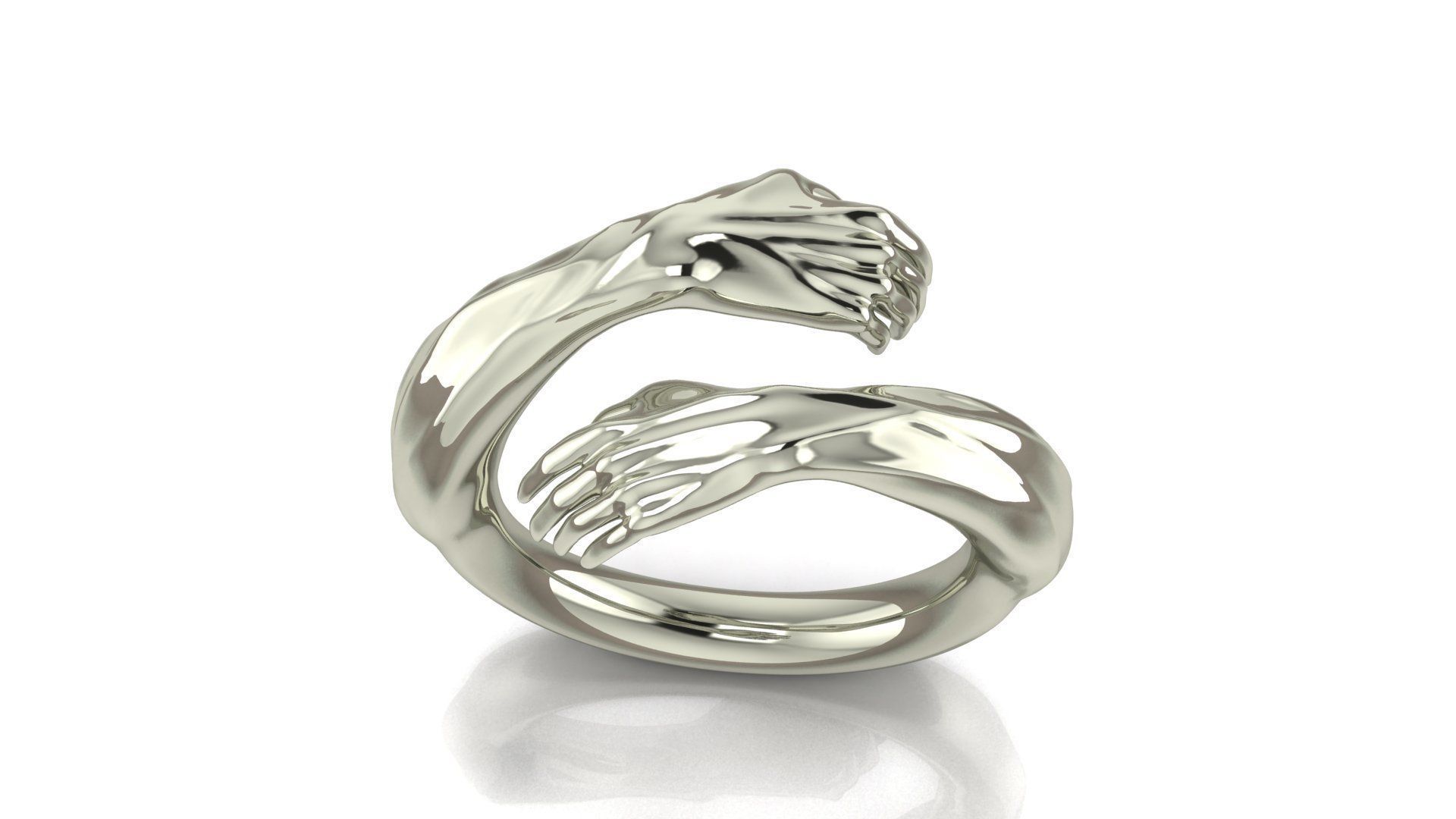 Ring hands 3D print model 3D print model_3