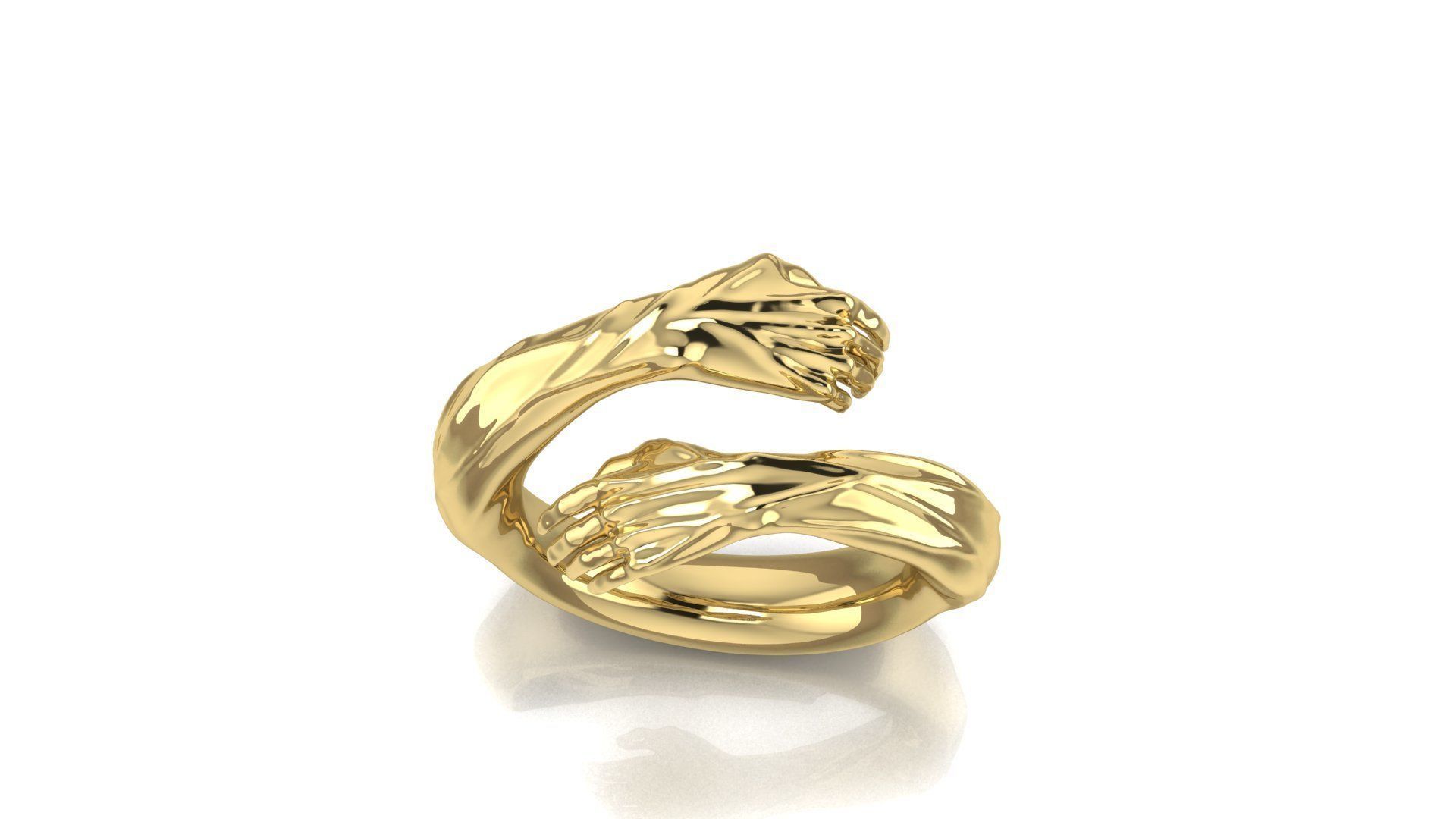 Ring hands 3D print model 3D print model_2