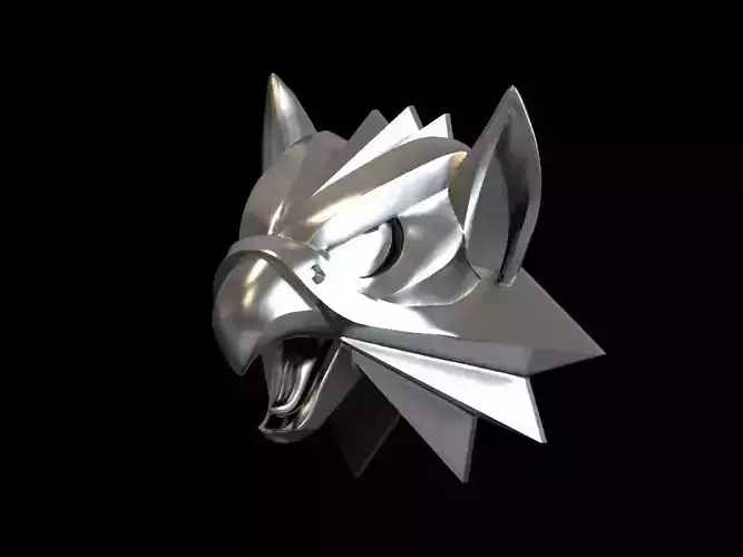 Witcher school of the Griffin medallion 3D print model