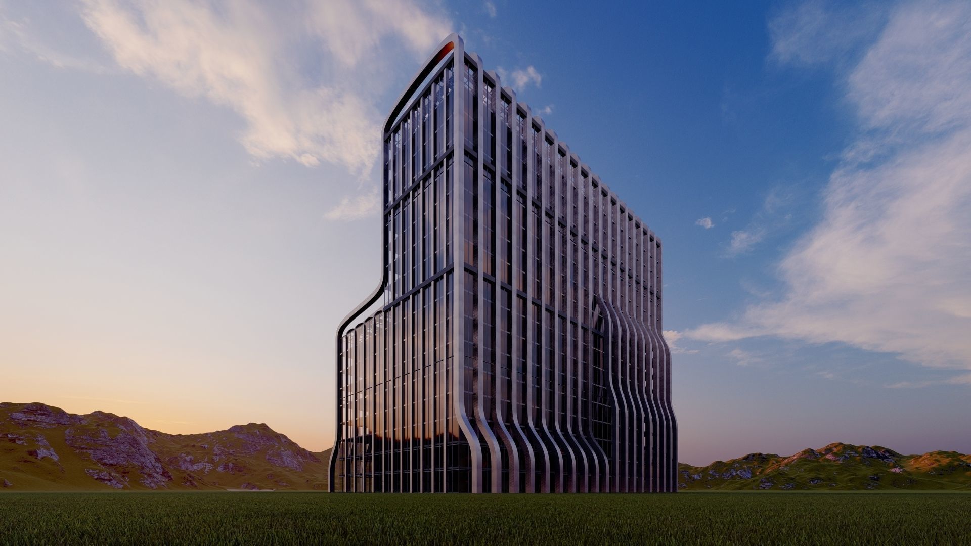 Future building 06 3D model_3