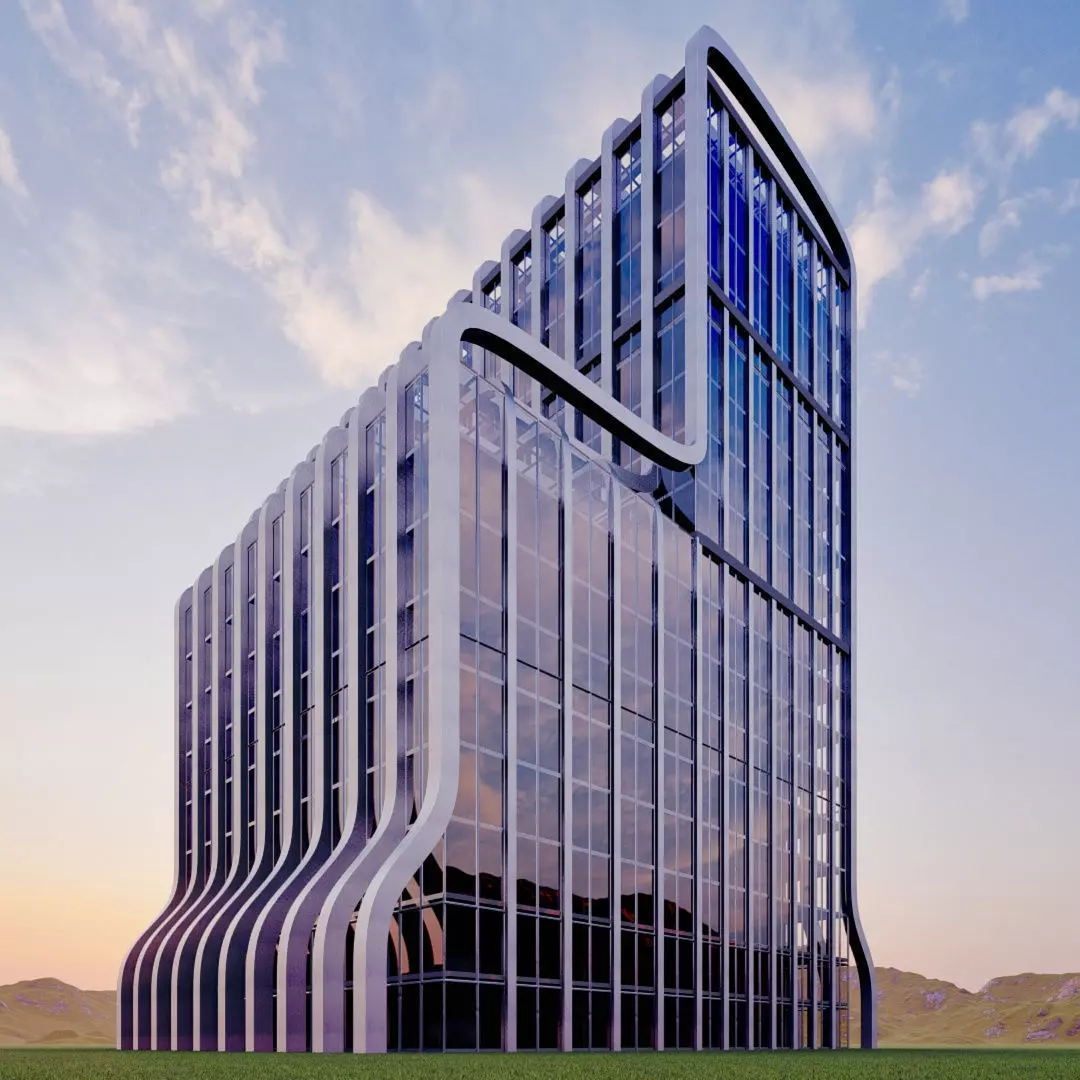 Future building 06 3D model_0