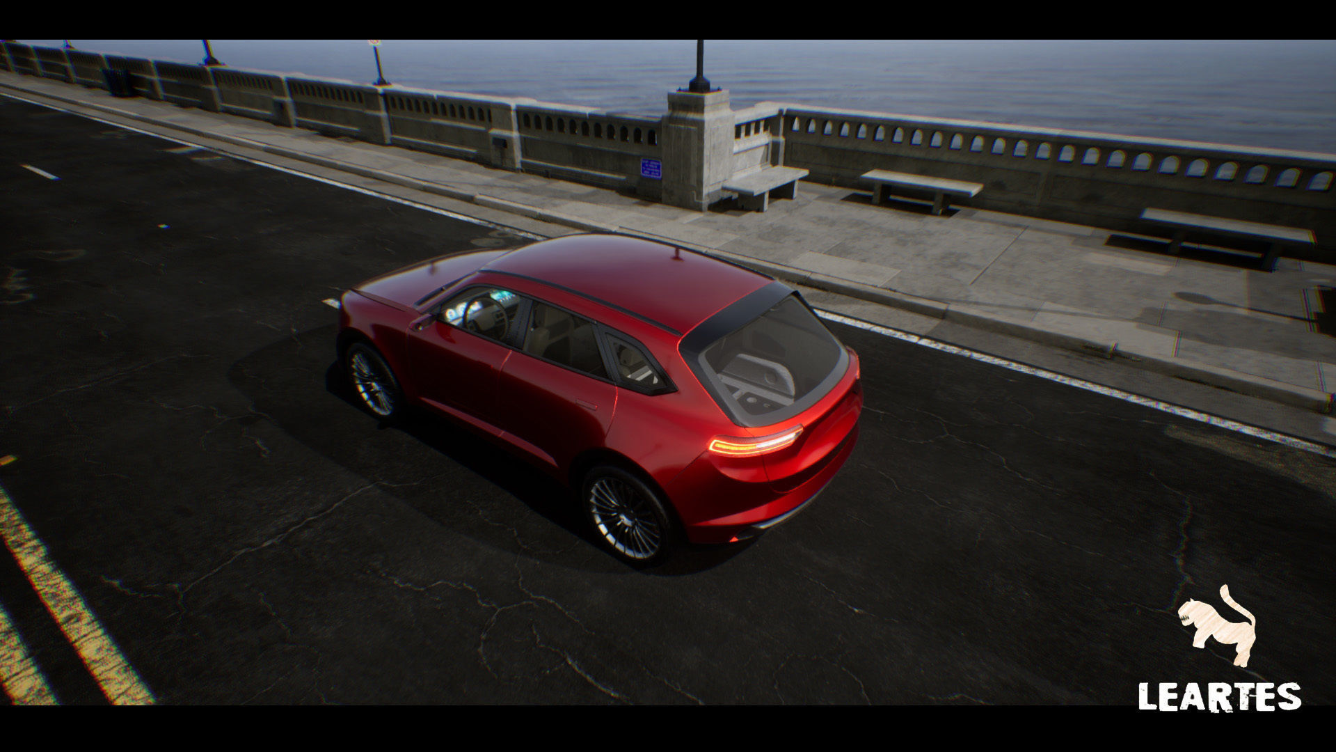 SUV 04 Driveable Animated Realistic Low-poly 3D model_14