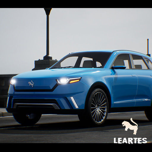 SUV 04 Driveable Animated Realistic Low-poly 3D model_17