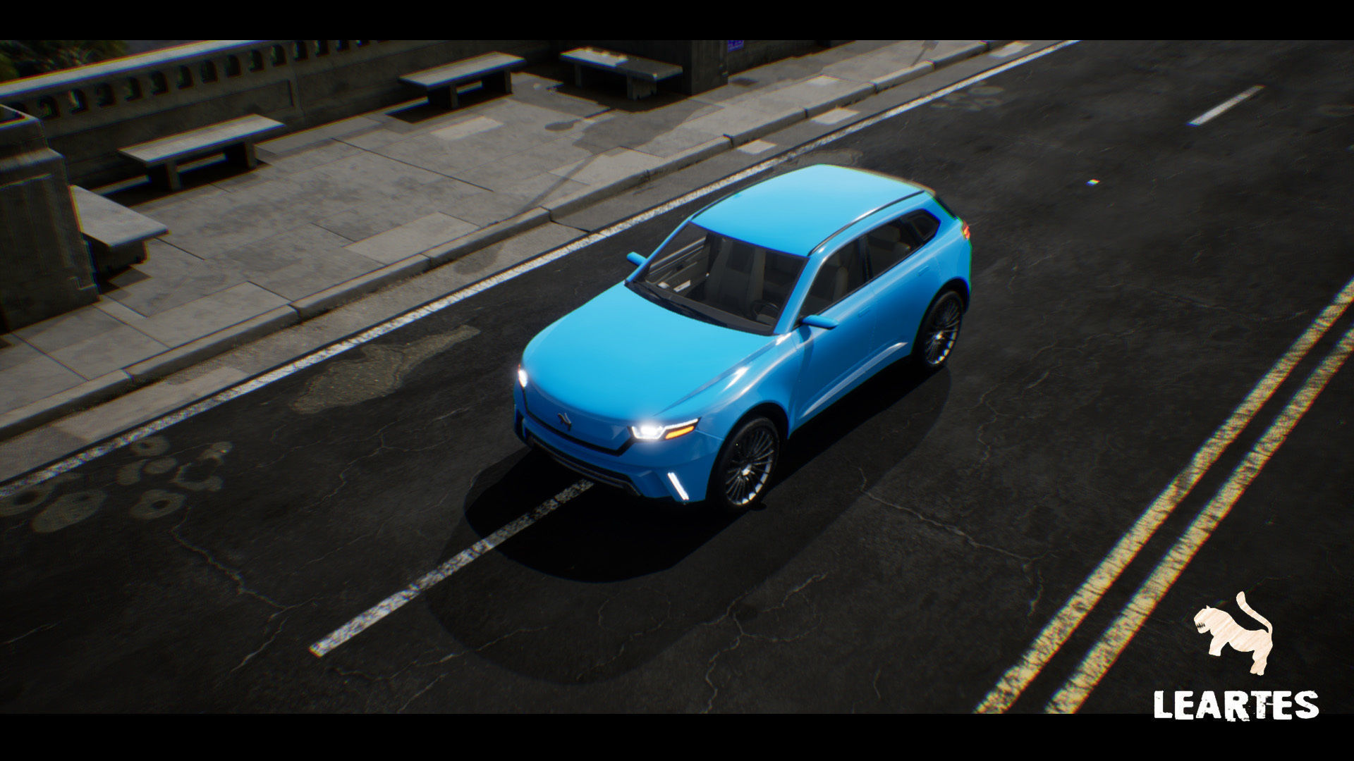 SUV 04 Driveable Animated Realistic Low-poly 3D model_4