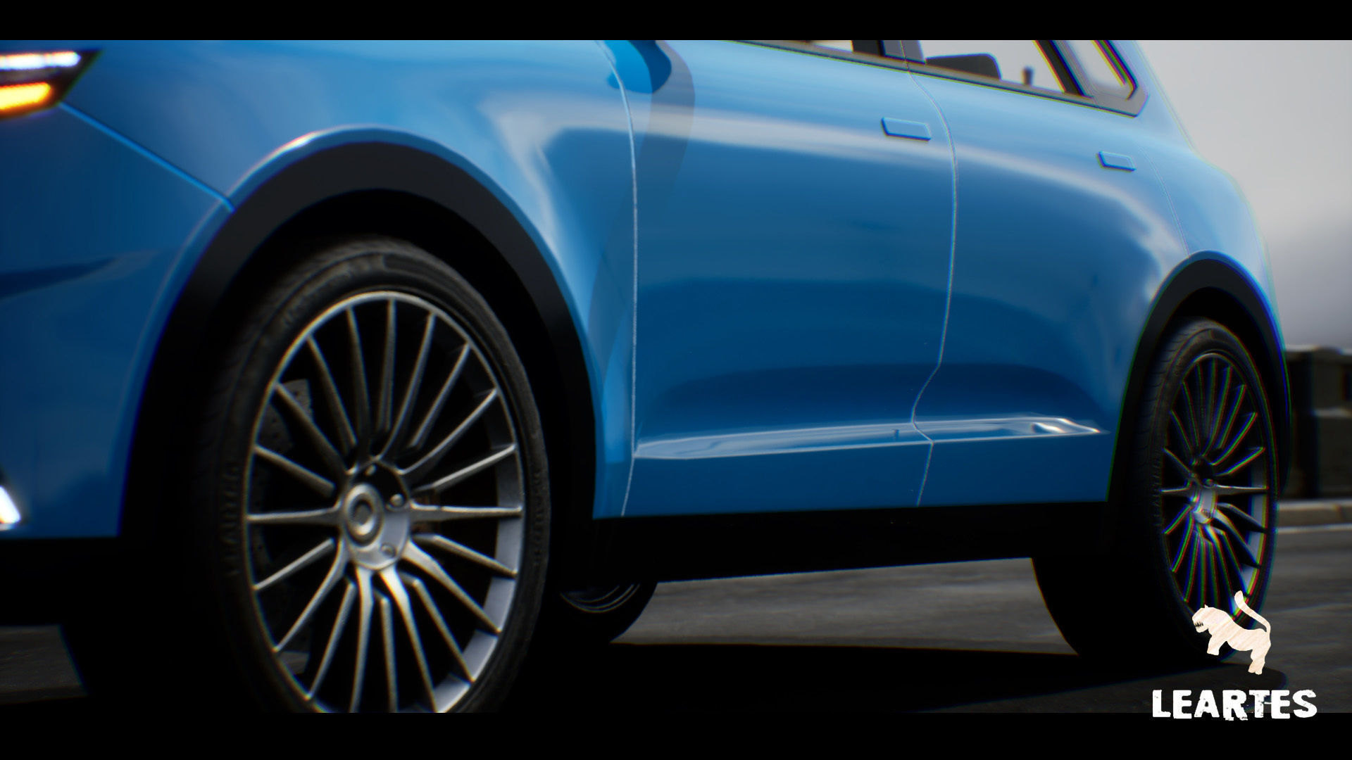 SUV 04 Driveable Animated Realistic Low-poly 3D model_9