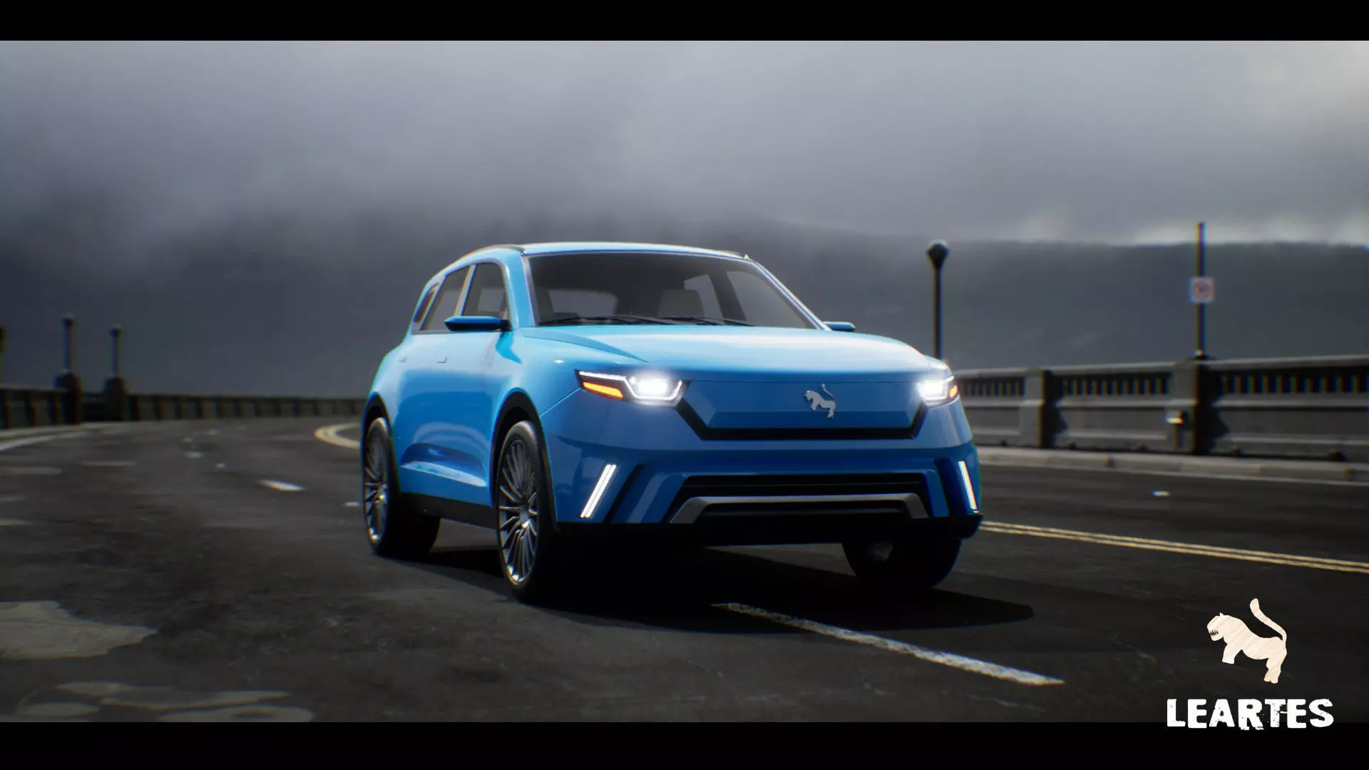 SUV 04 Driveable Animated Realistic Low-poly 3D model_0