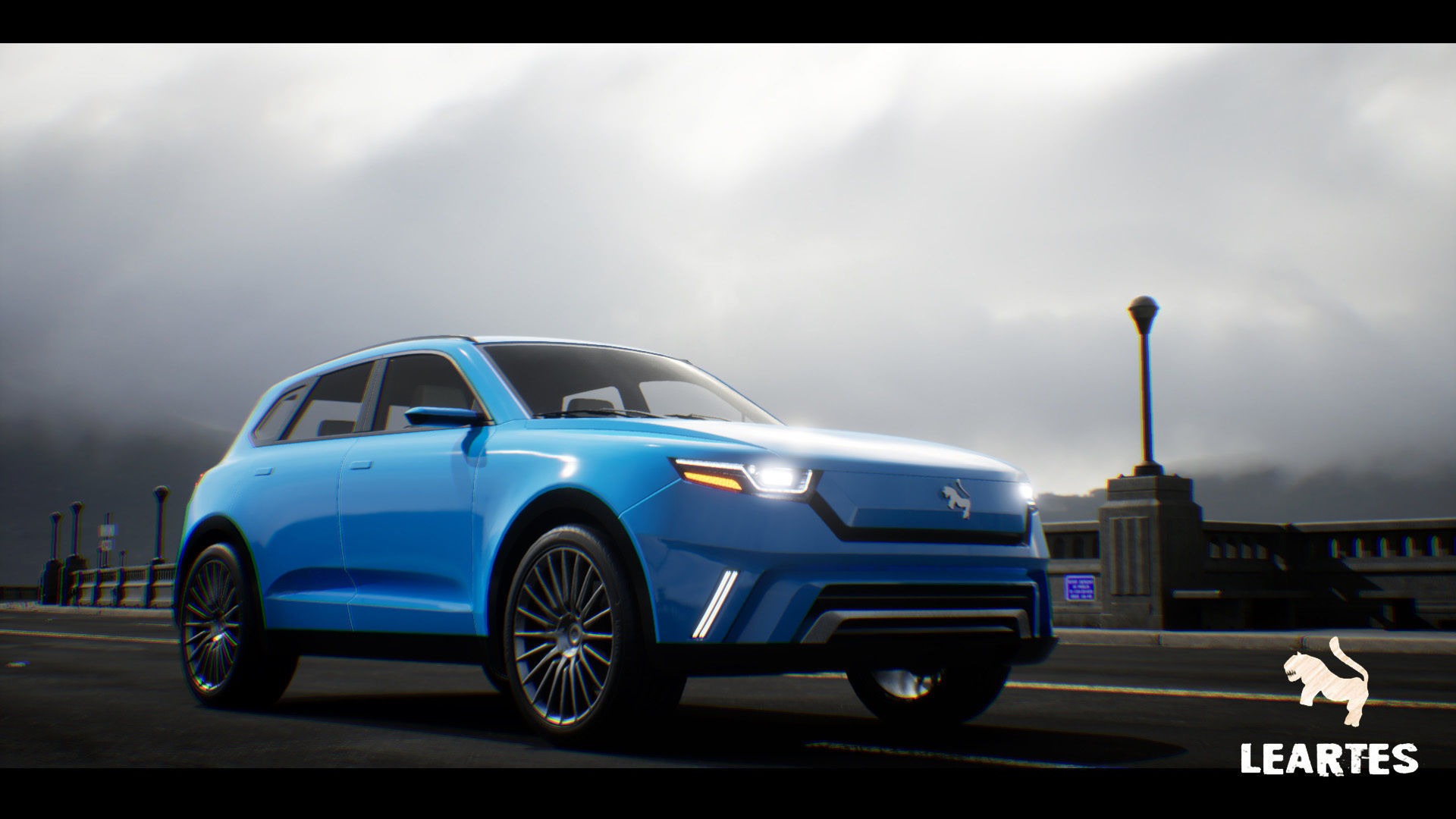 SUV 04 Driveable Animated Realistic Low-poly 3D model_6