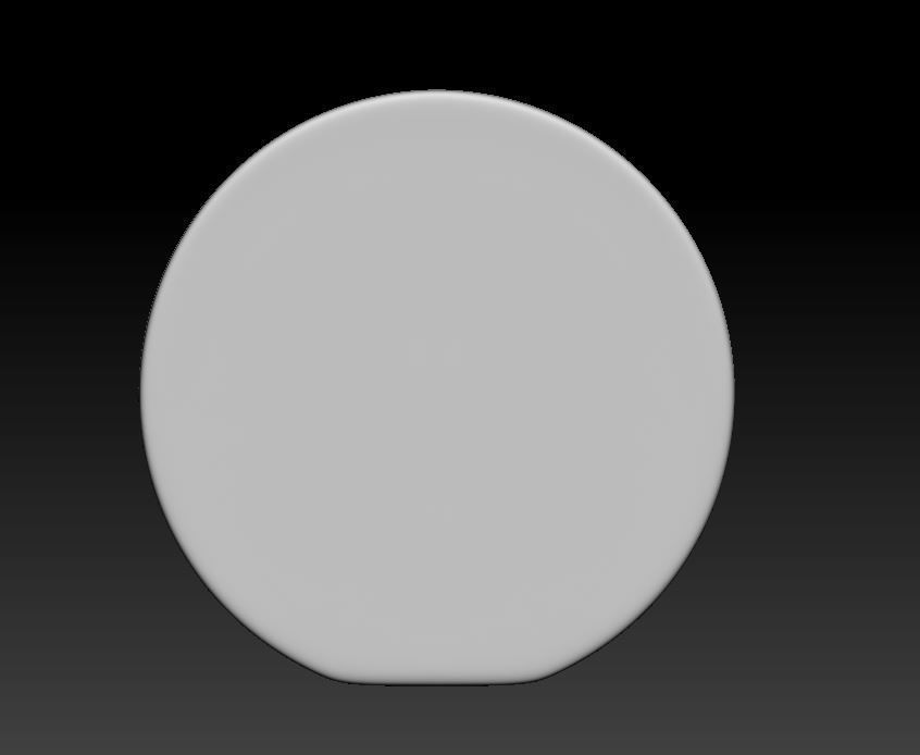 Decorative Face Candle 3D print model_8