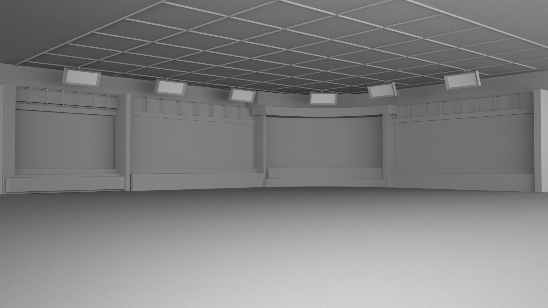 v ray virtual set 3D model_2