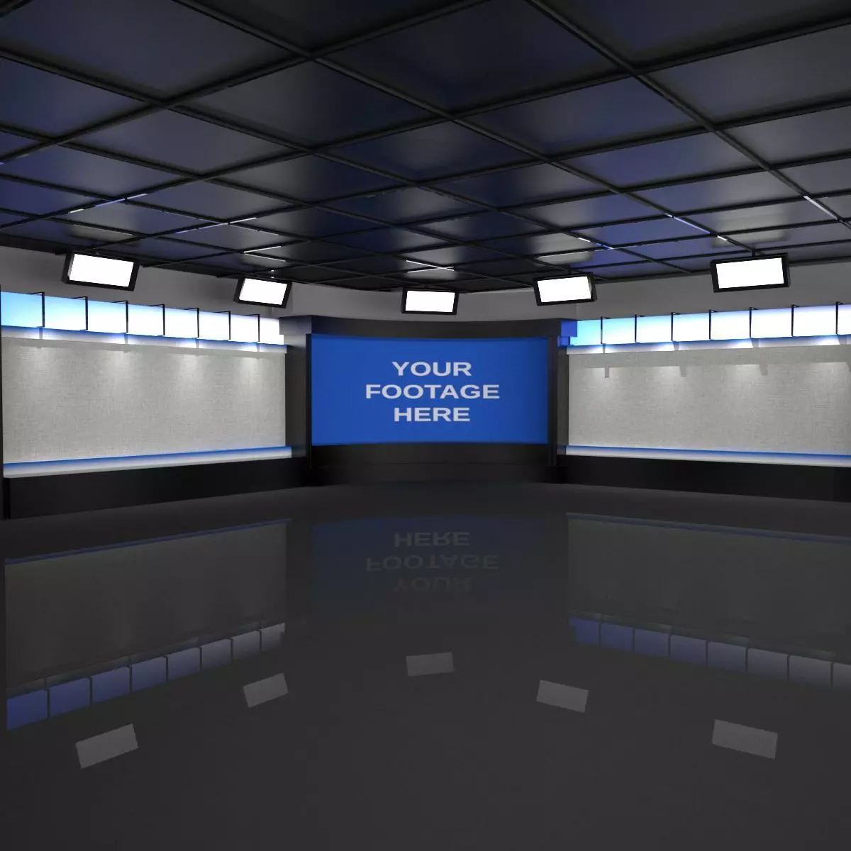 v ray virtual set 3D model_0