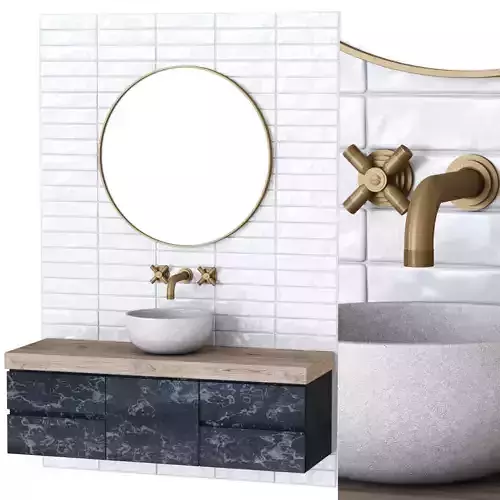 Furniture set for bathroom B2 