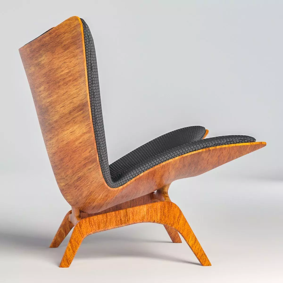 The Reader armchair Orskov 3D model