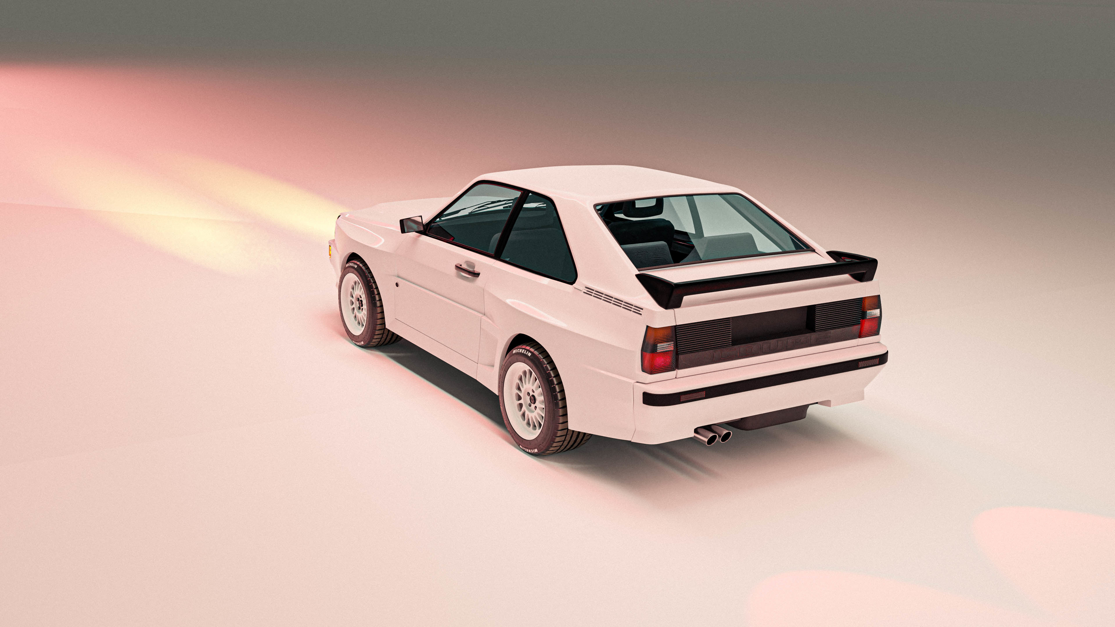 Audi Quattro SWB 3D Model 3D model_6