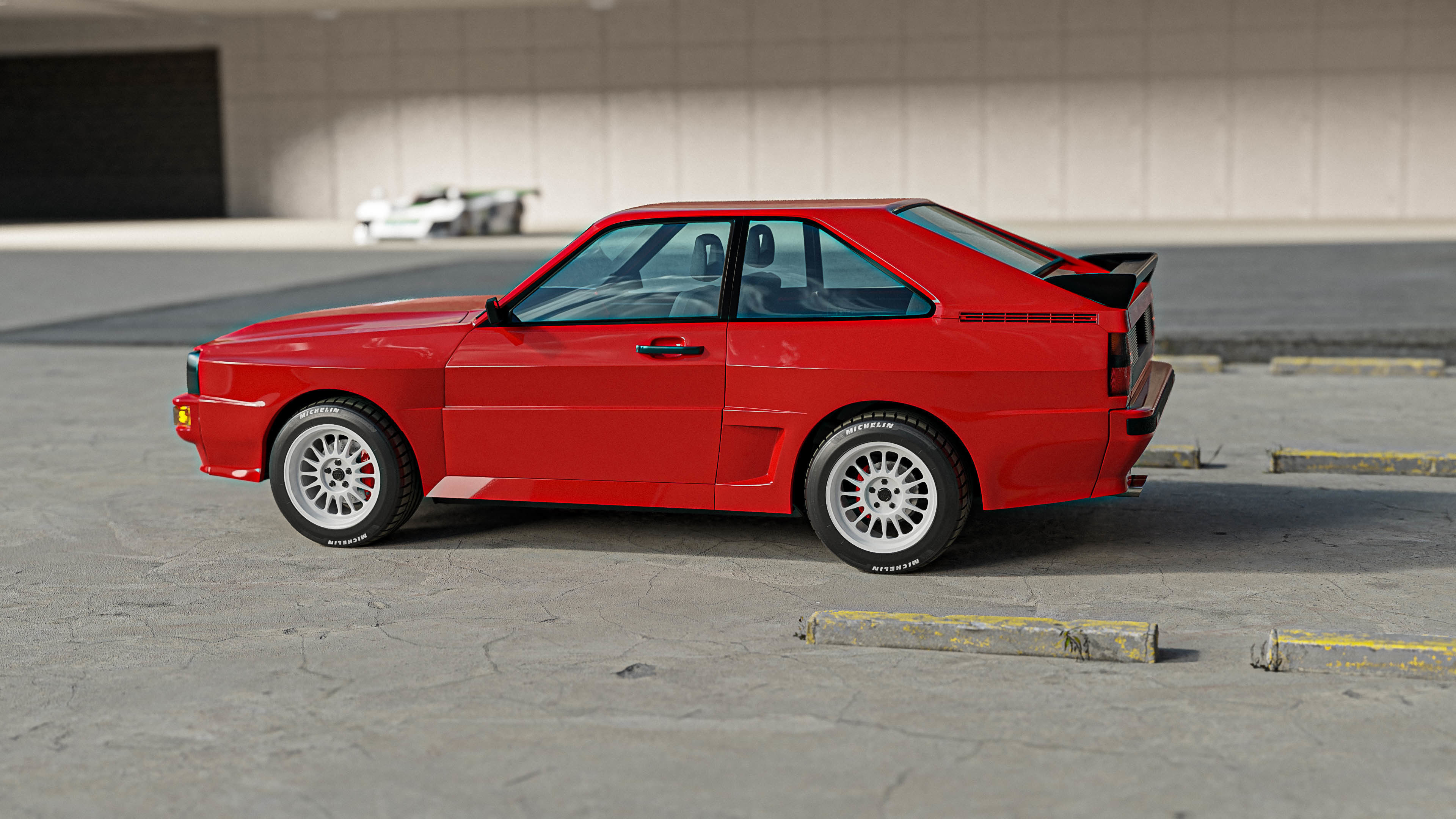 Audi Quattro SWB 3D Model 3D model_1