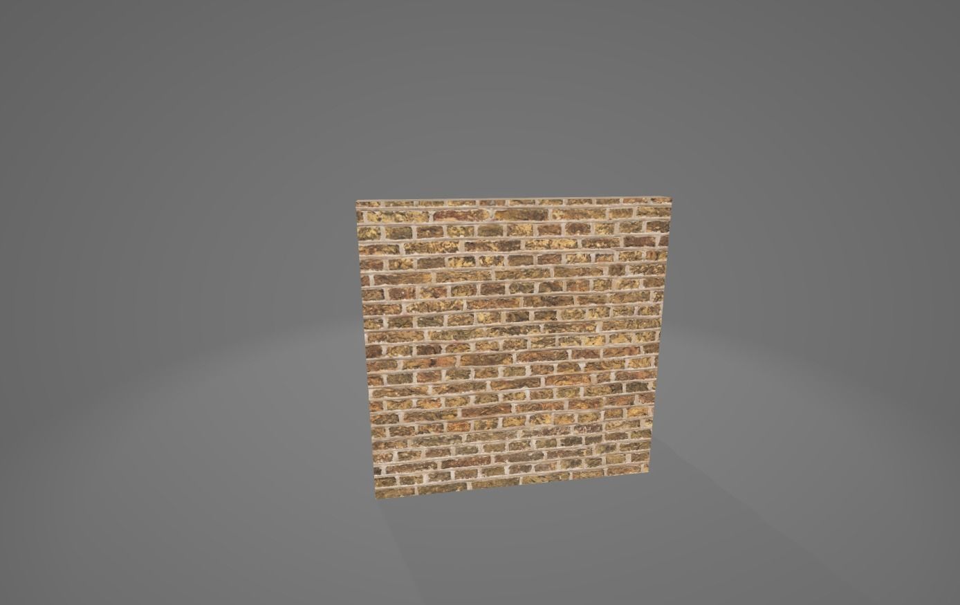 Brick Stairs 12 steps Free low-poly 3D model_2
