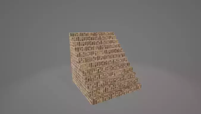 Brick Stairs 12 steps