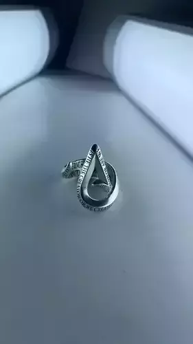 atheists ring 3D print model