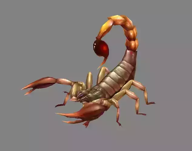 Cartoon scorpion