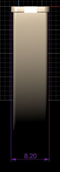 Cuban woven jewelry bracelet 3D print model_9