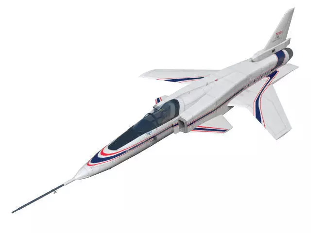 grumman x-29 3D model_0