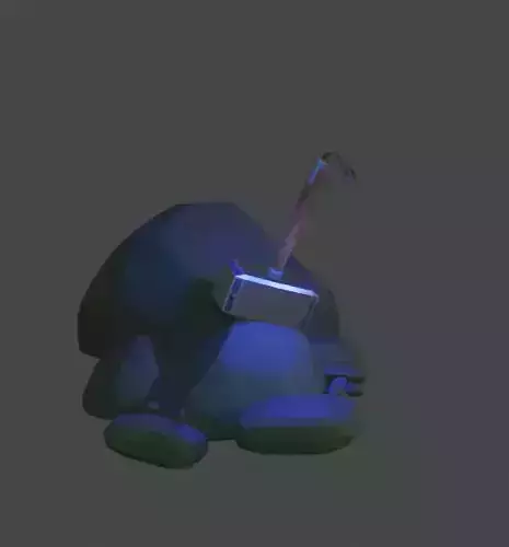 Hummer rock with hammer