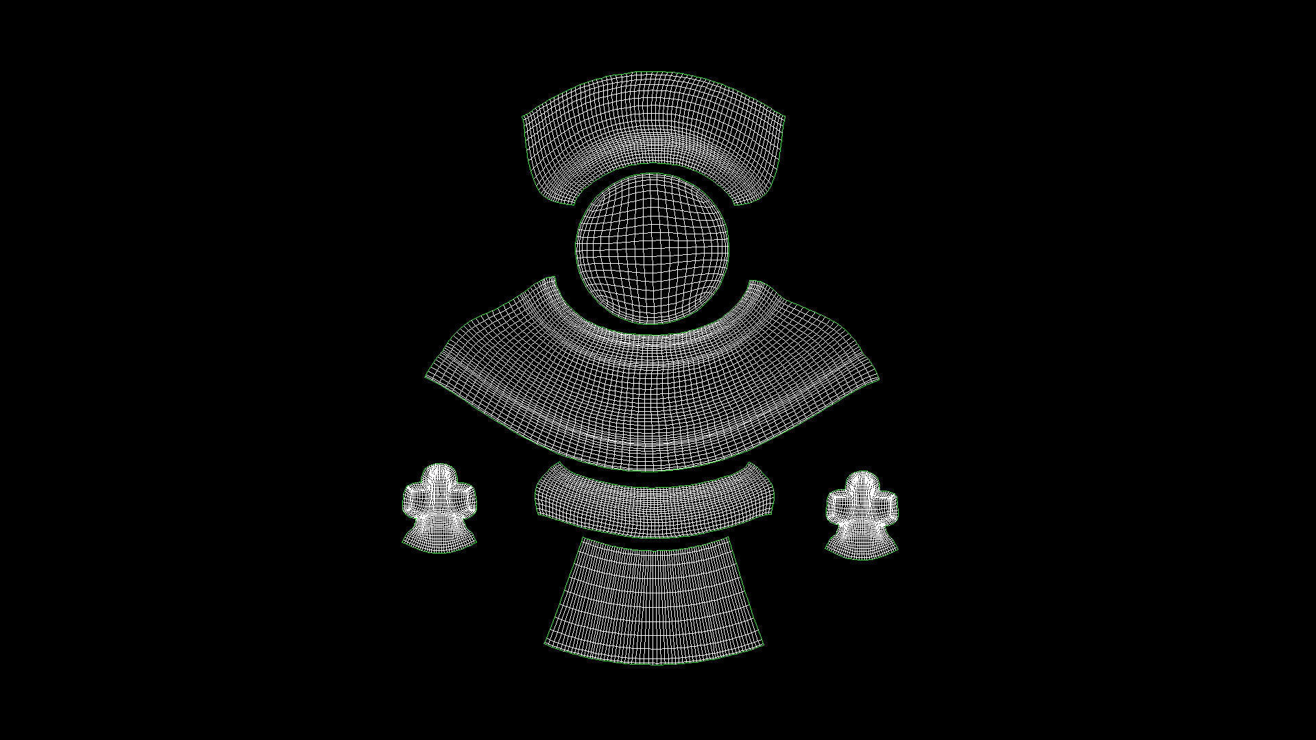 CHES-021 Wooden King 3D model_6