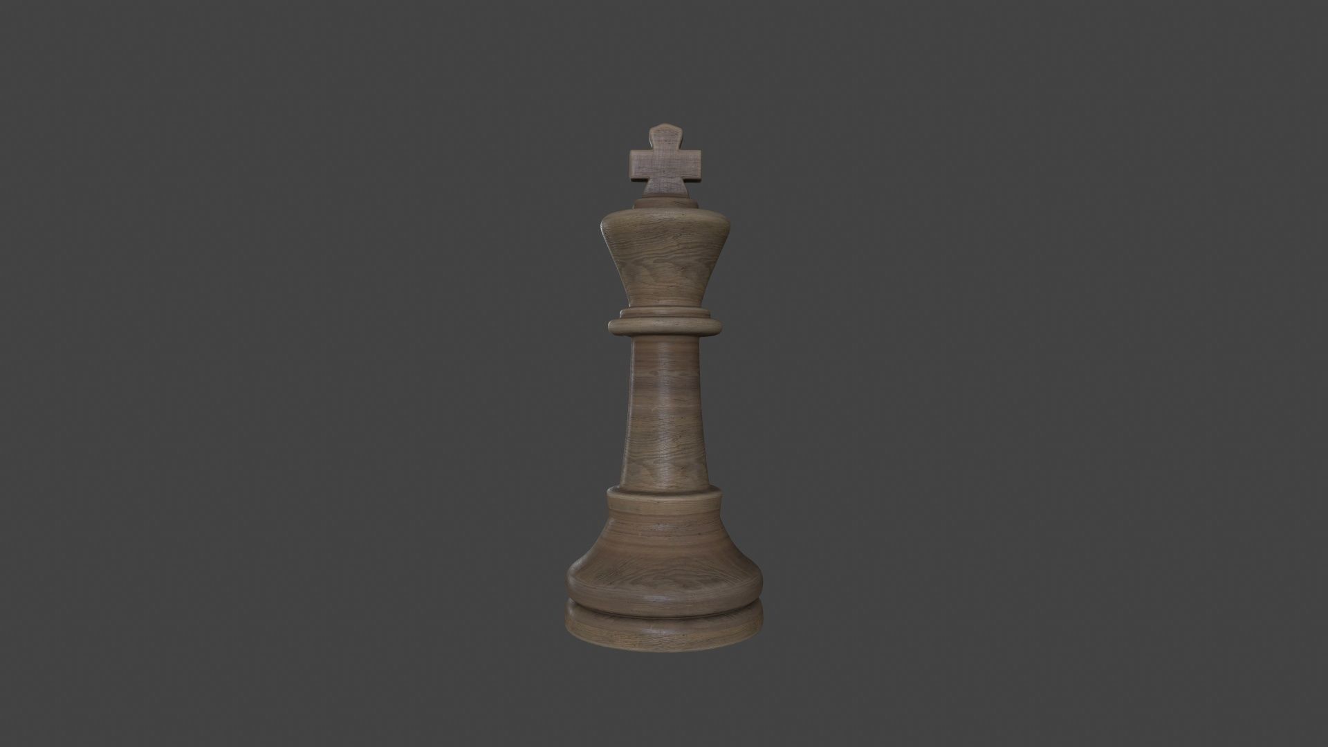 CHES-021 Wooden King 3D model_2