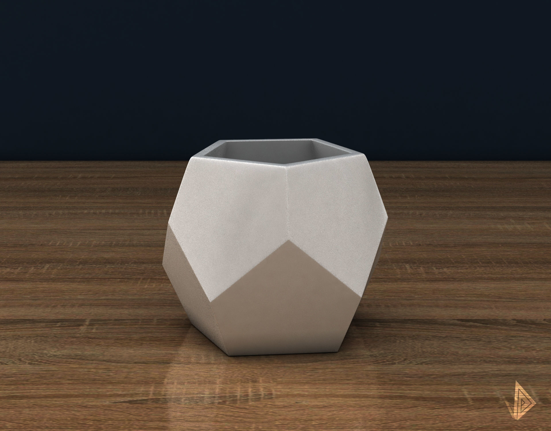 VASE 001 3D print model_2