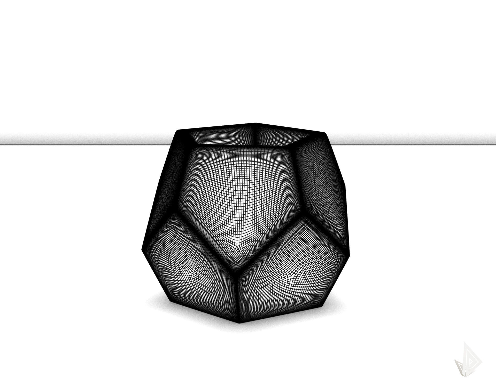 VASE 001 3D print model_12