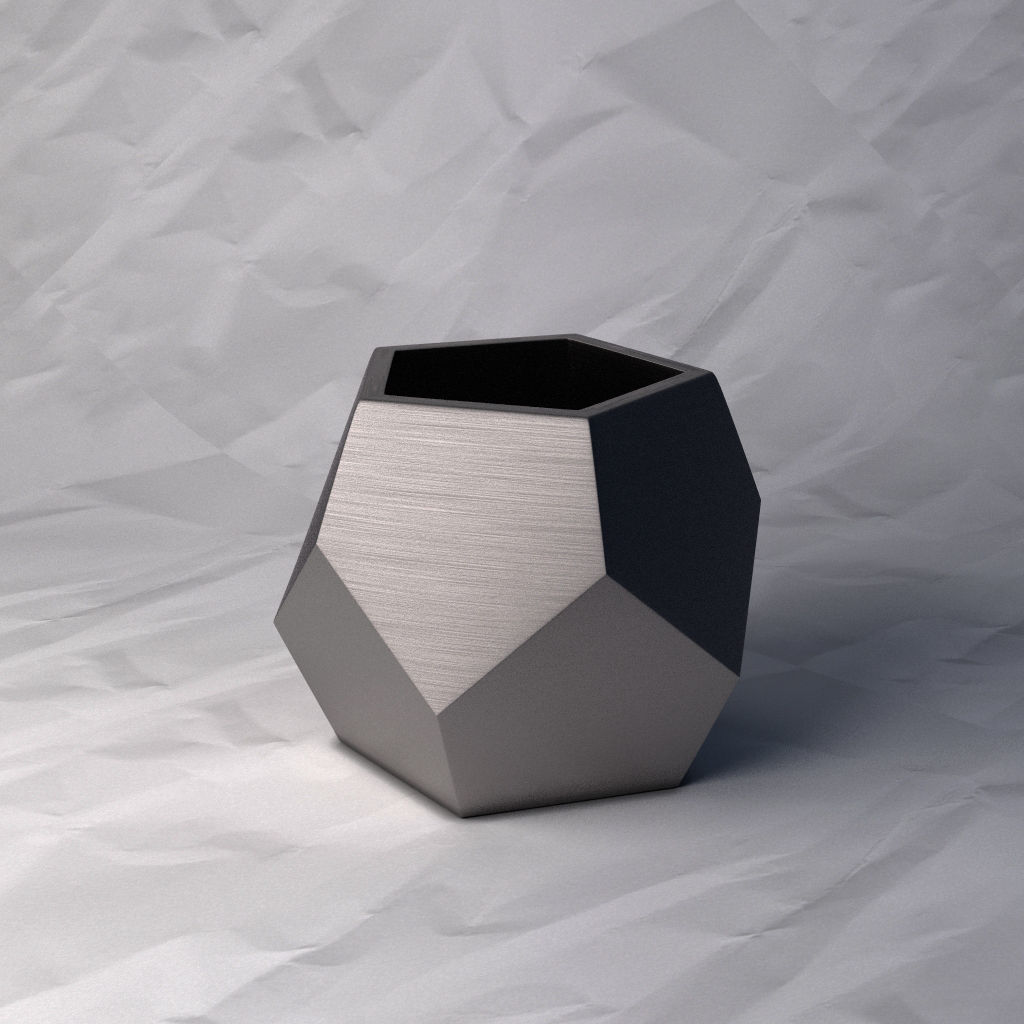 VASE 001 3D print model_18
