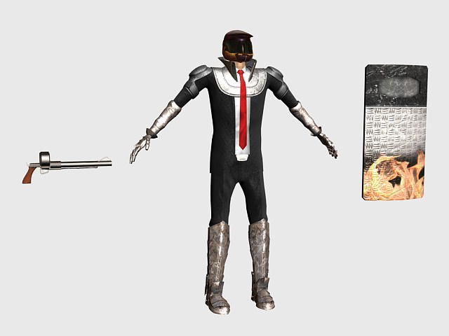 The Trader Man 3D model_7