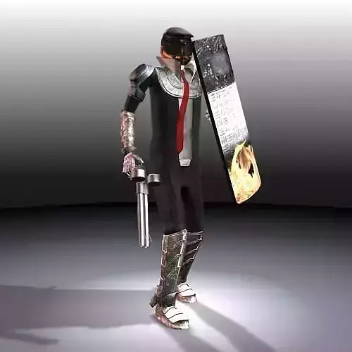 The Trader Man 3D model