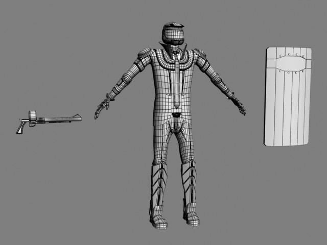 The Trader Man 3D model_6