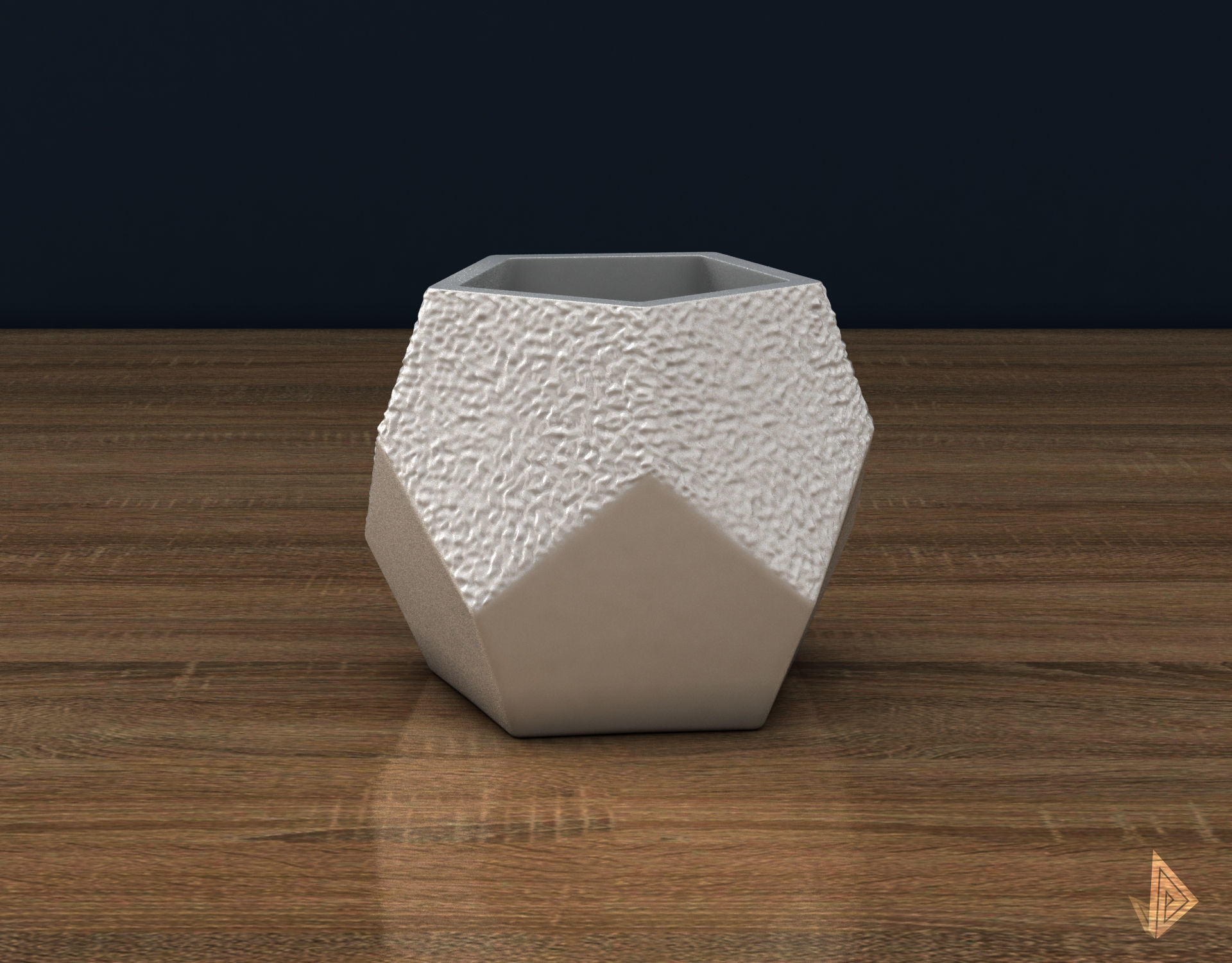VASE 004 3D print model_1