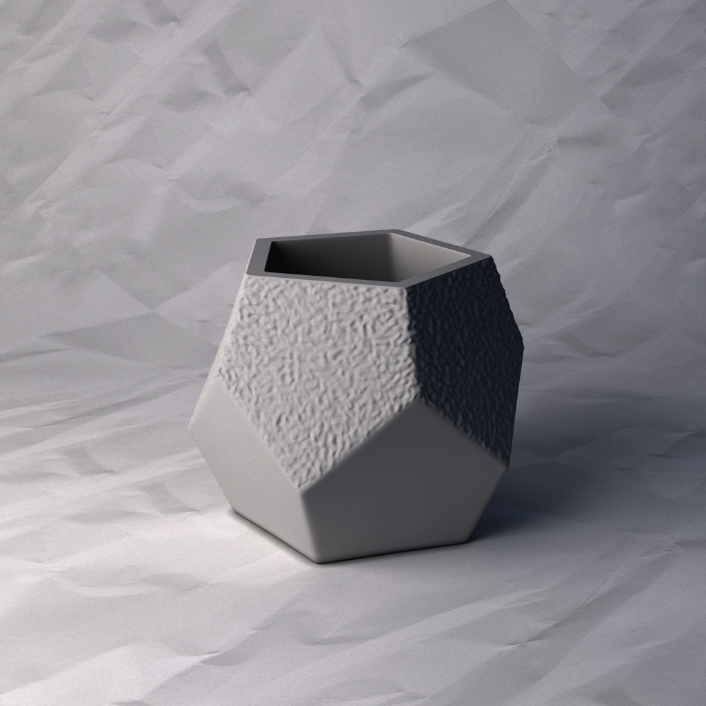 VASE 004 3D print model_18