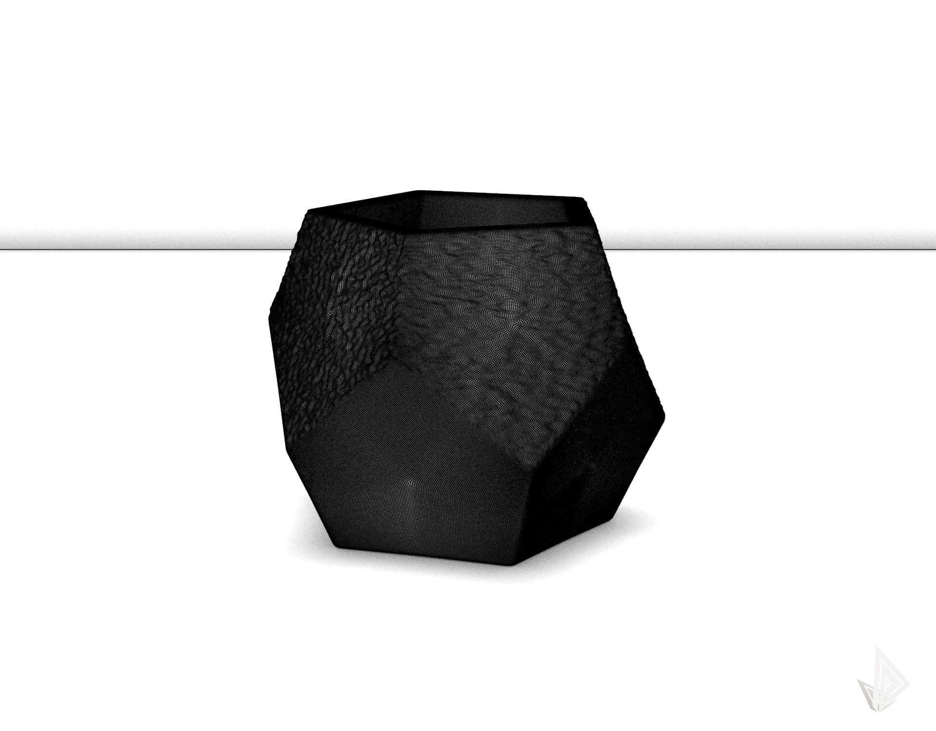 VASE 004 3D print model_10