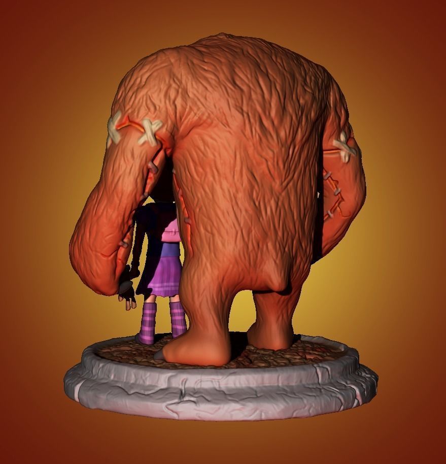 ANNIE and TIBBERS LOL CHAMPIONS 3D print model_2