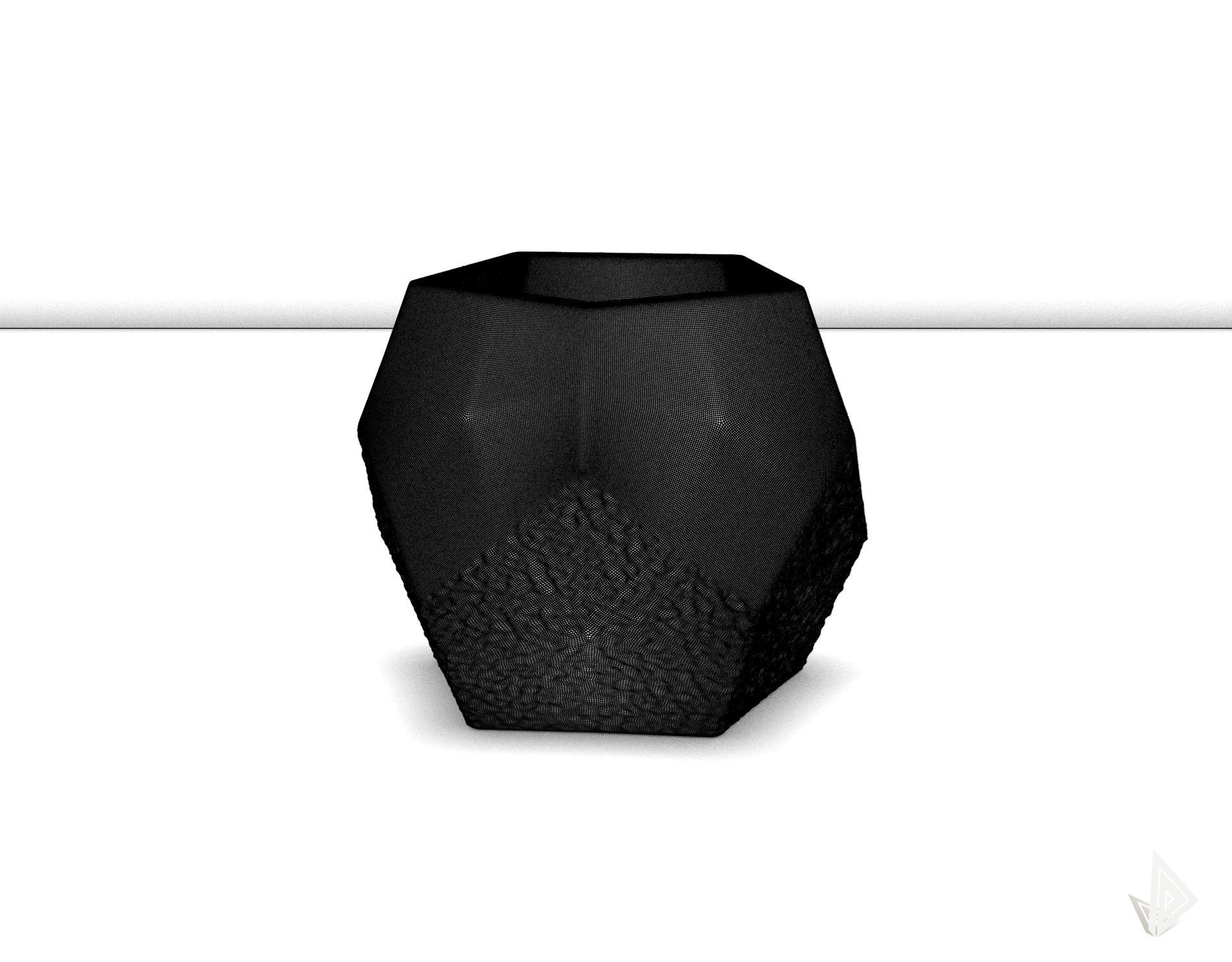 VASE 005 3D print model_7
