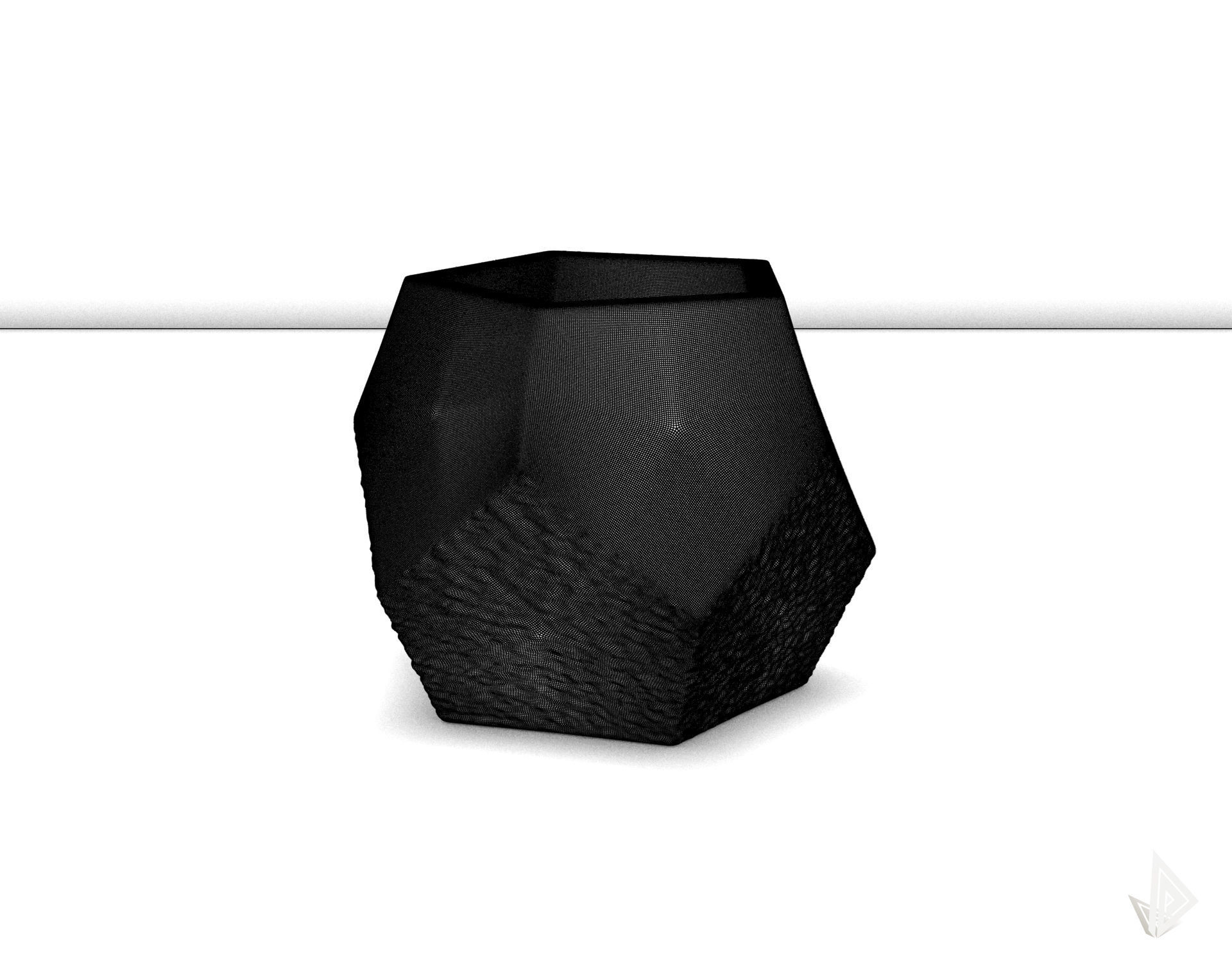 VASE 005 3D print model_9