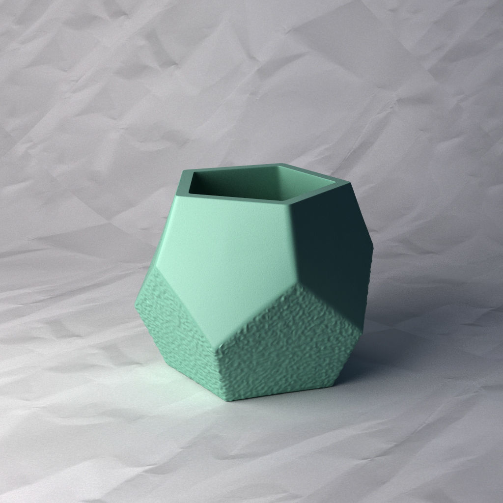 VASE 005 3D print model_14