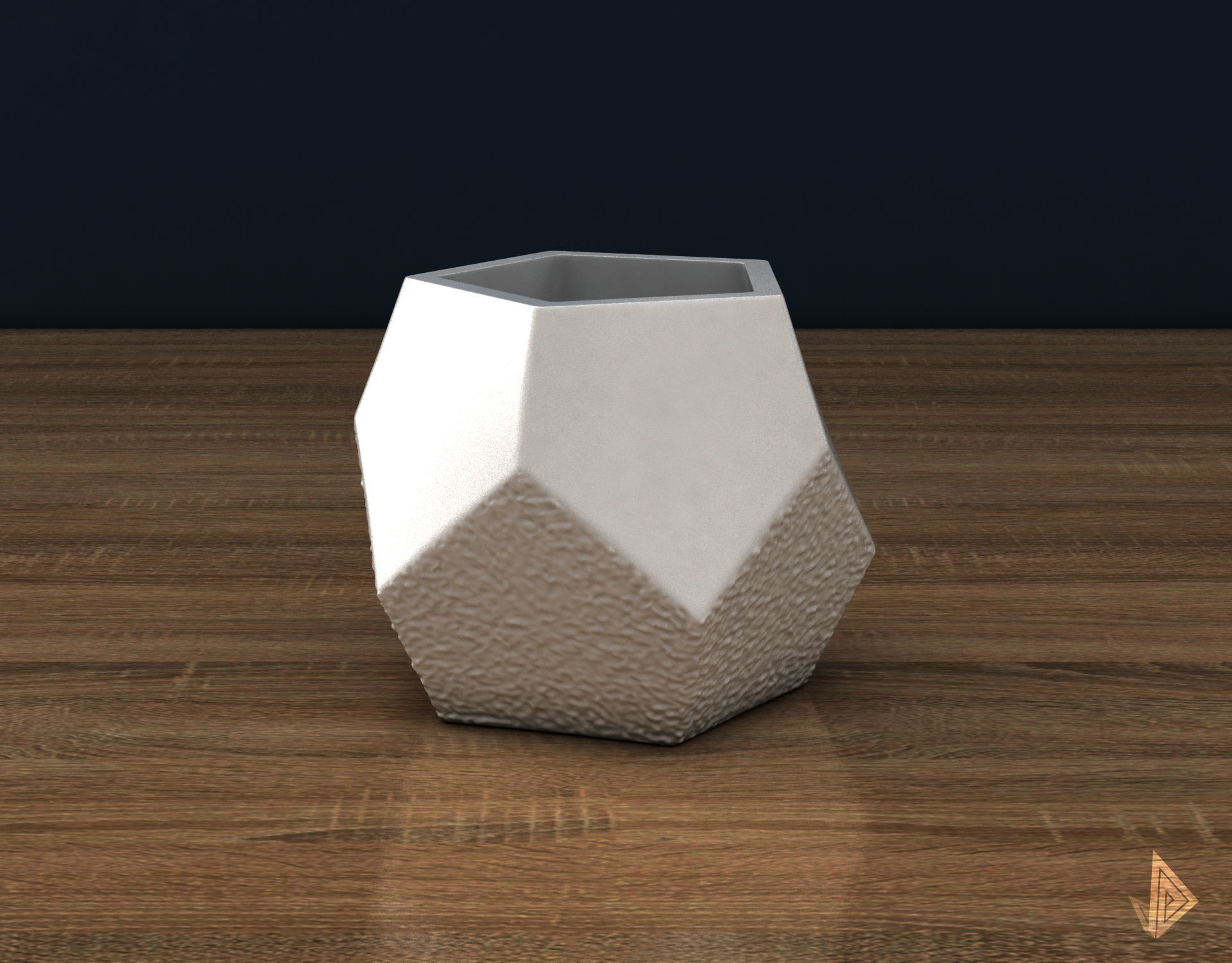 VASE 005 3D print model_3