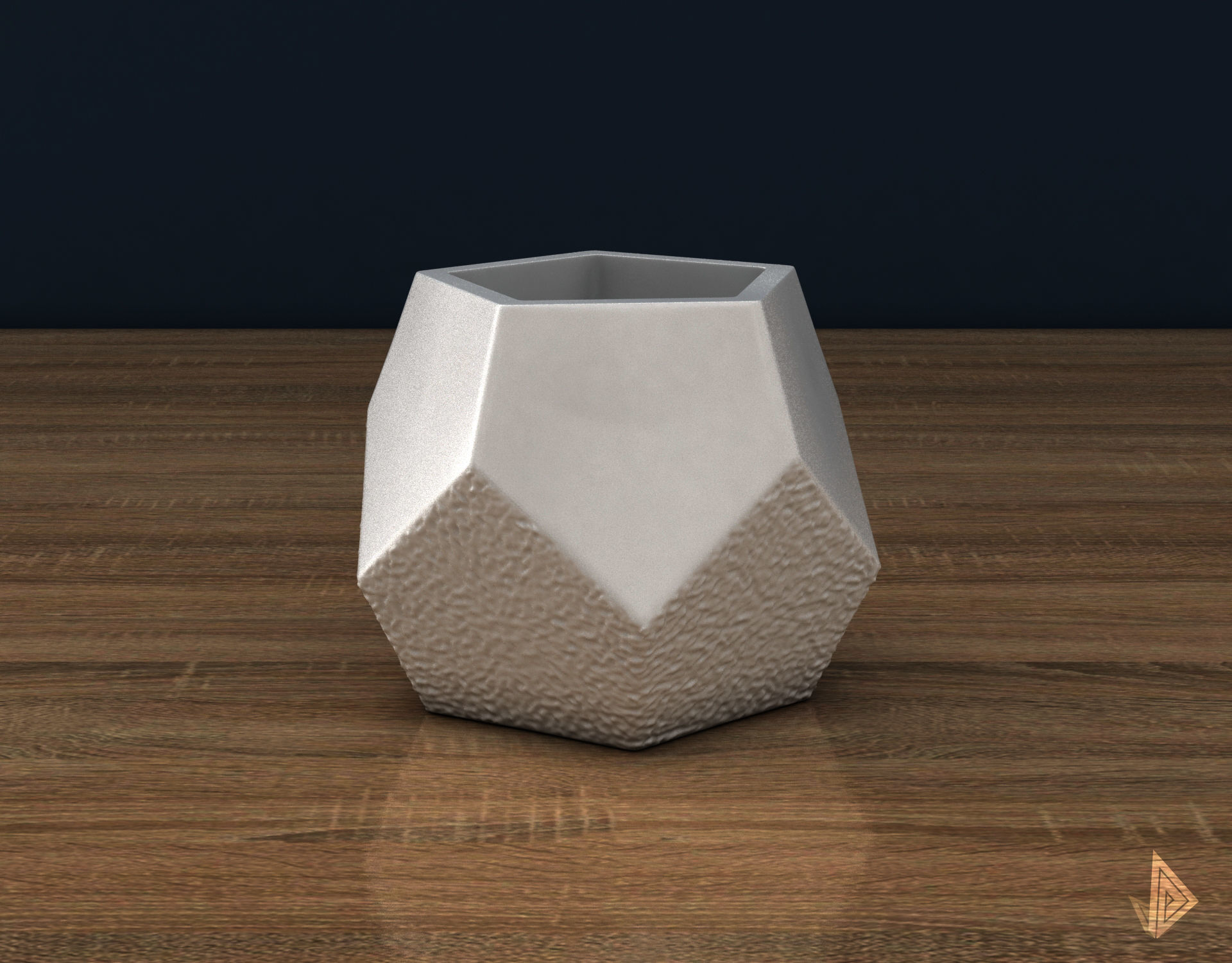 VASE 005 3D print model_4