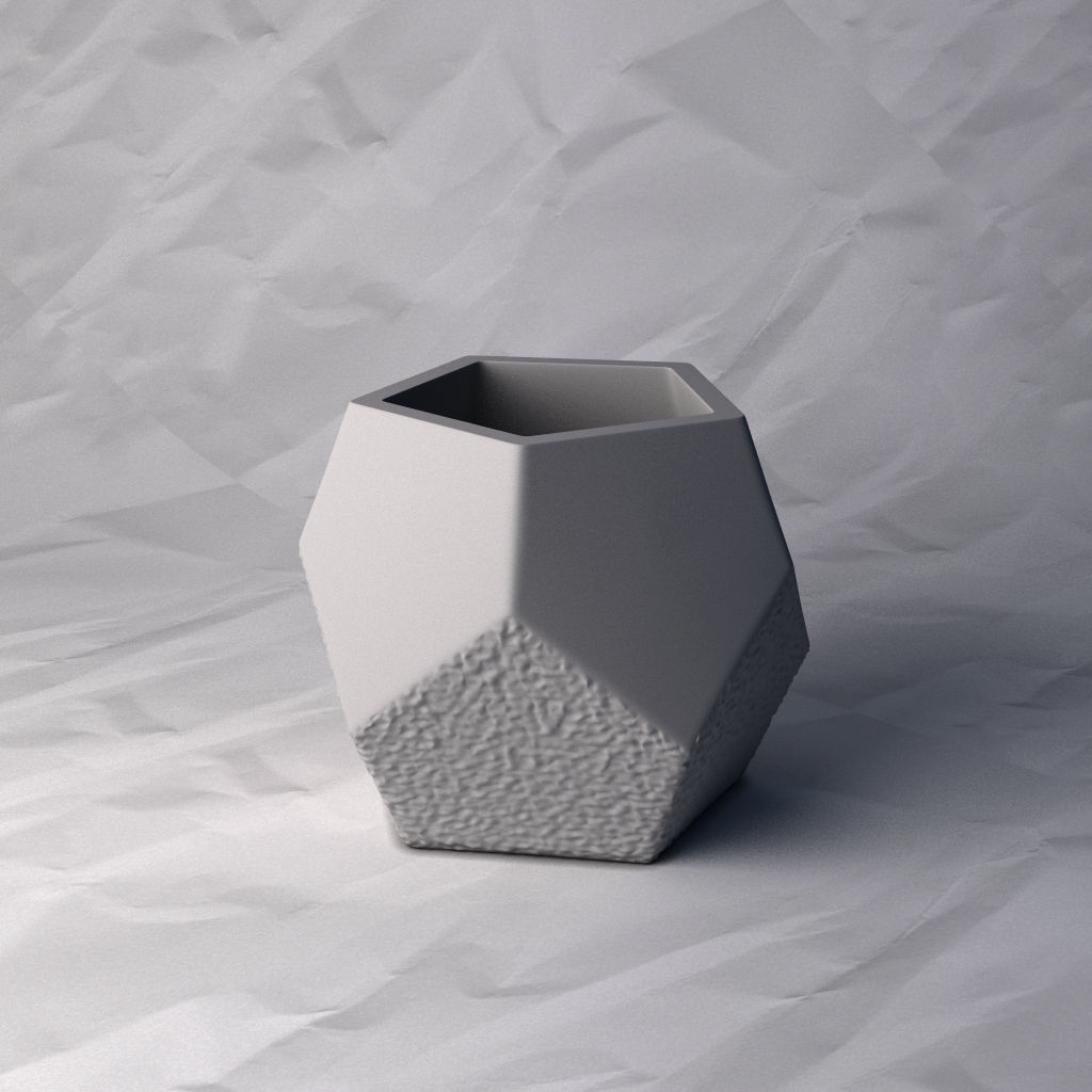 VASE 005 3D print model_12