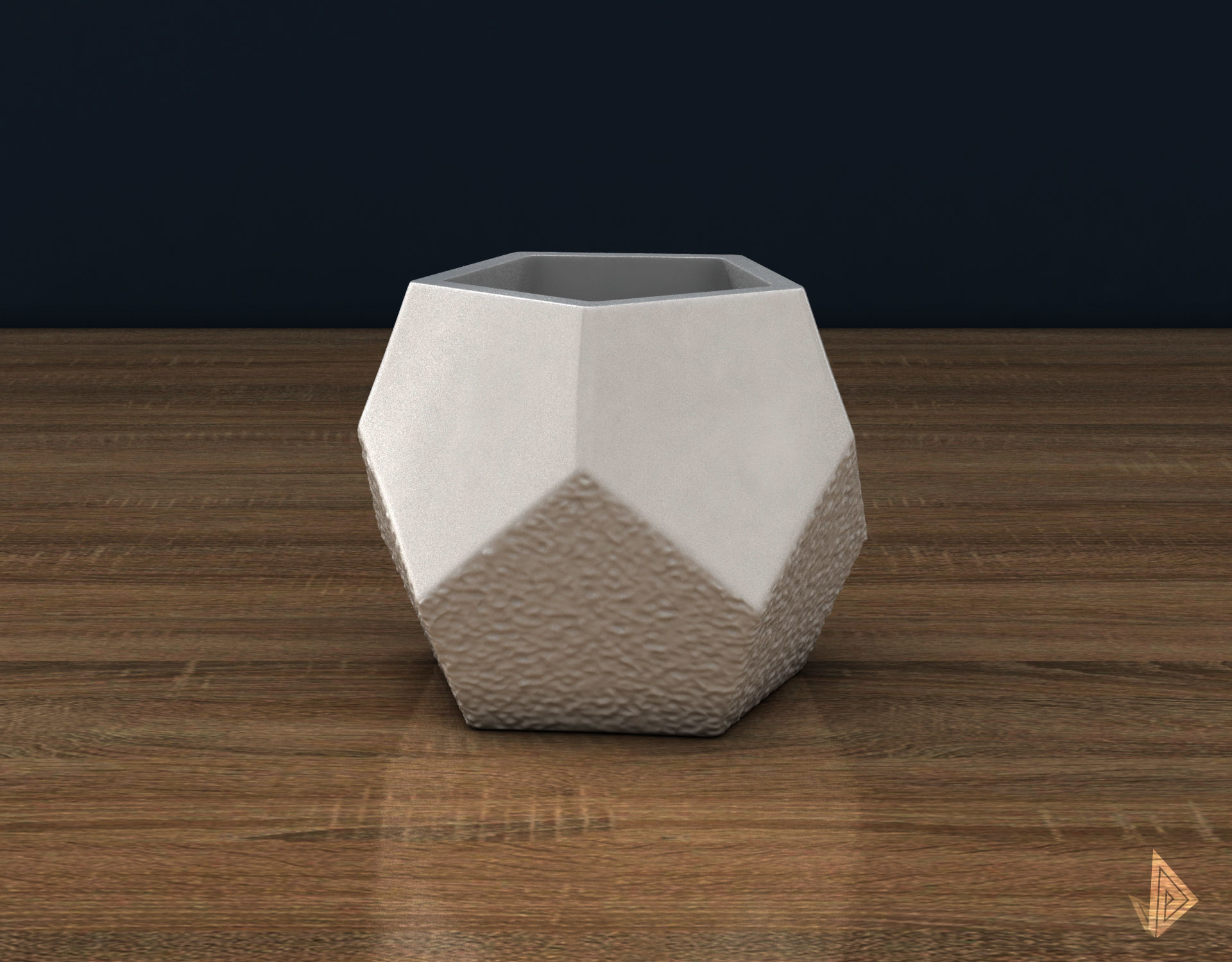VASE 005 3D print model_2