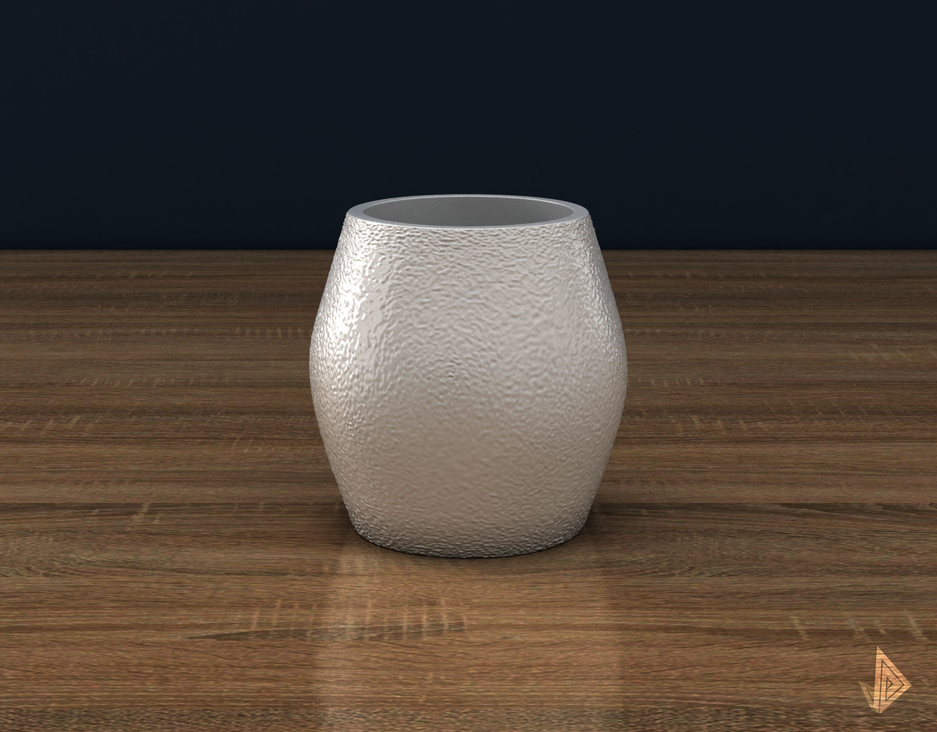 VASE 009 3D print model_2