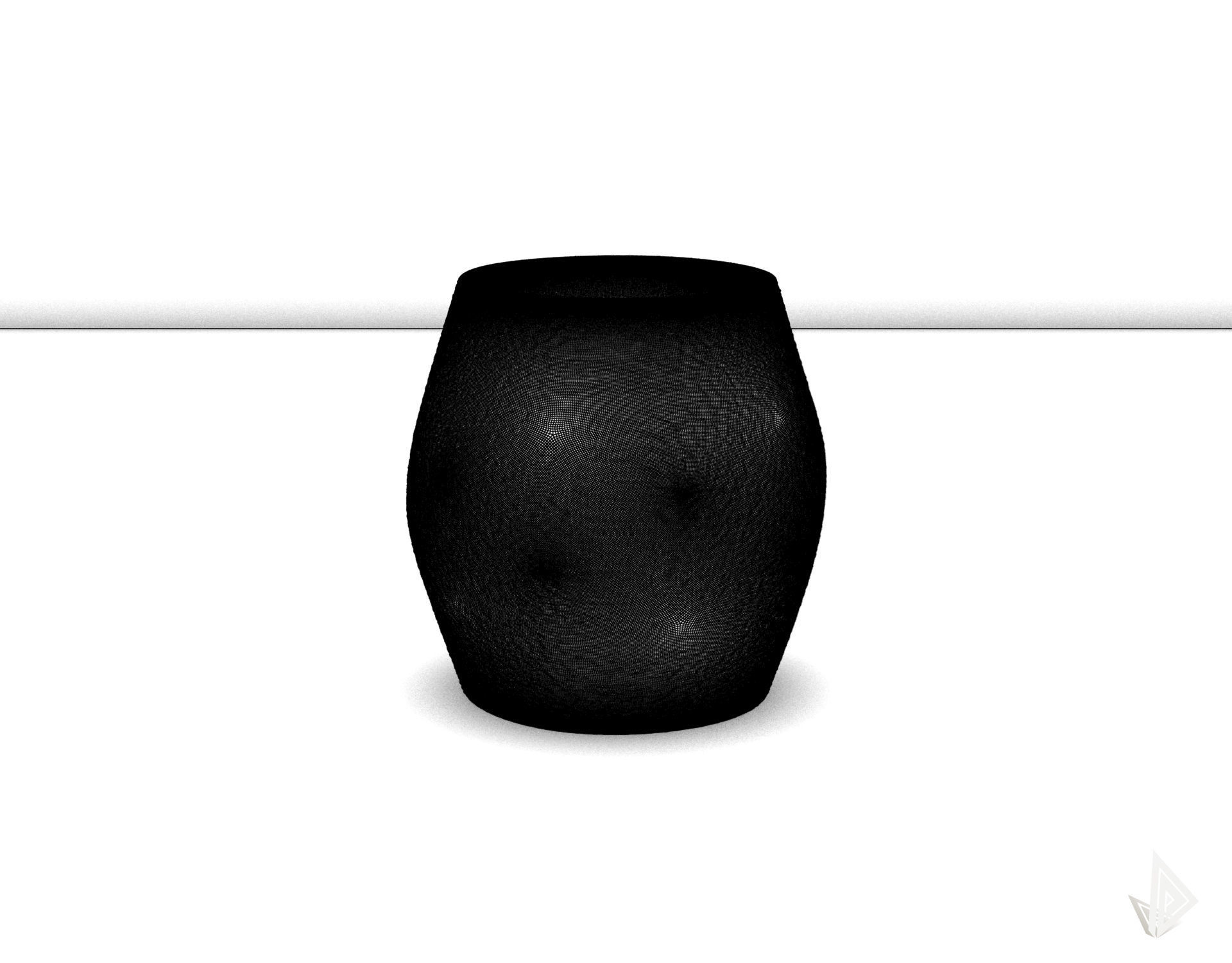 VASE 009 3D print model_6