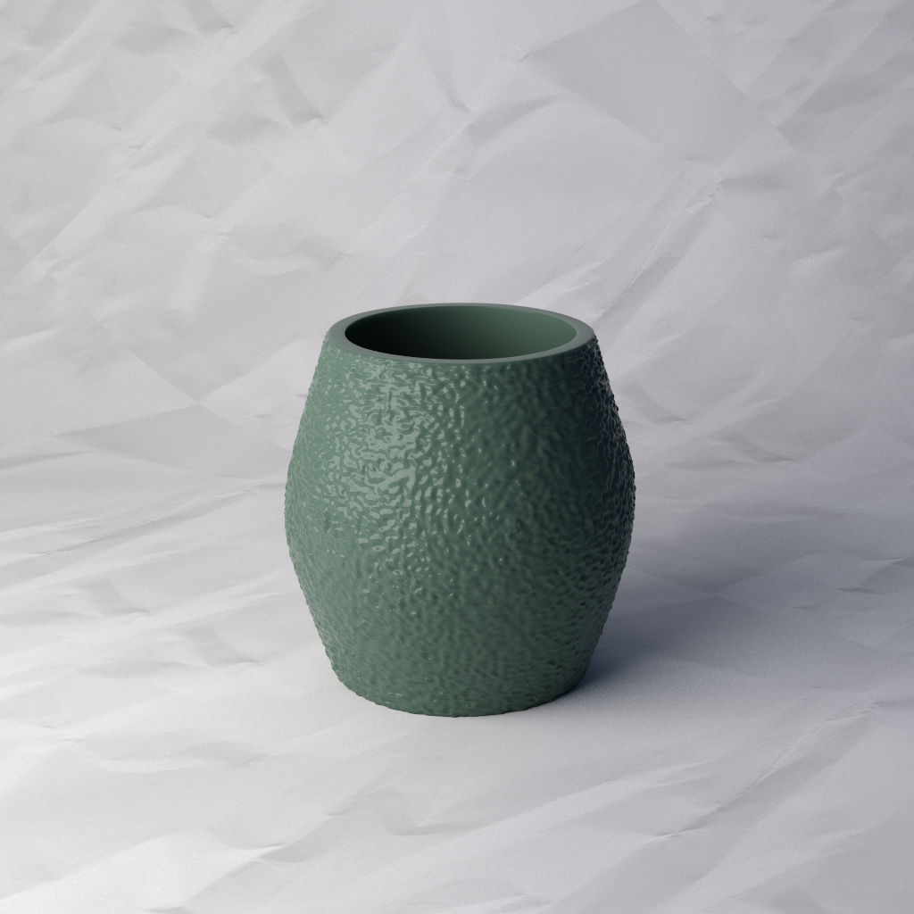 VASE 009 3D print model_17