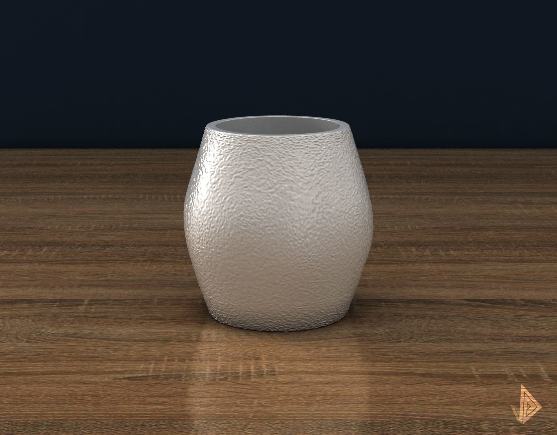 VASE 009 3D print model_3